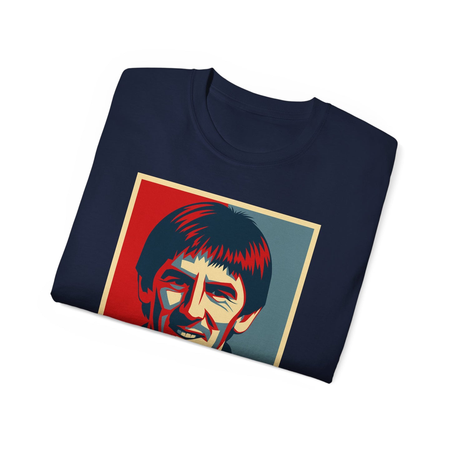 Peter Beardsley Hope Poster T-Shirt - Newcastle United