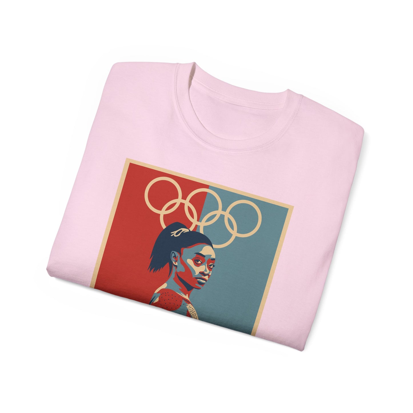 Simone Biles Olympic Rings T-Shirt