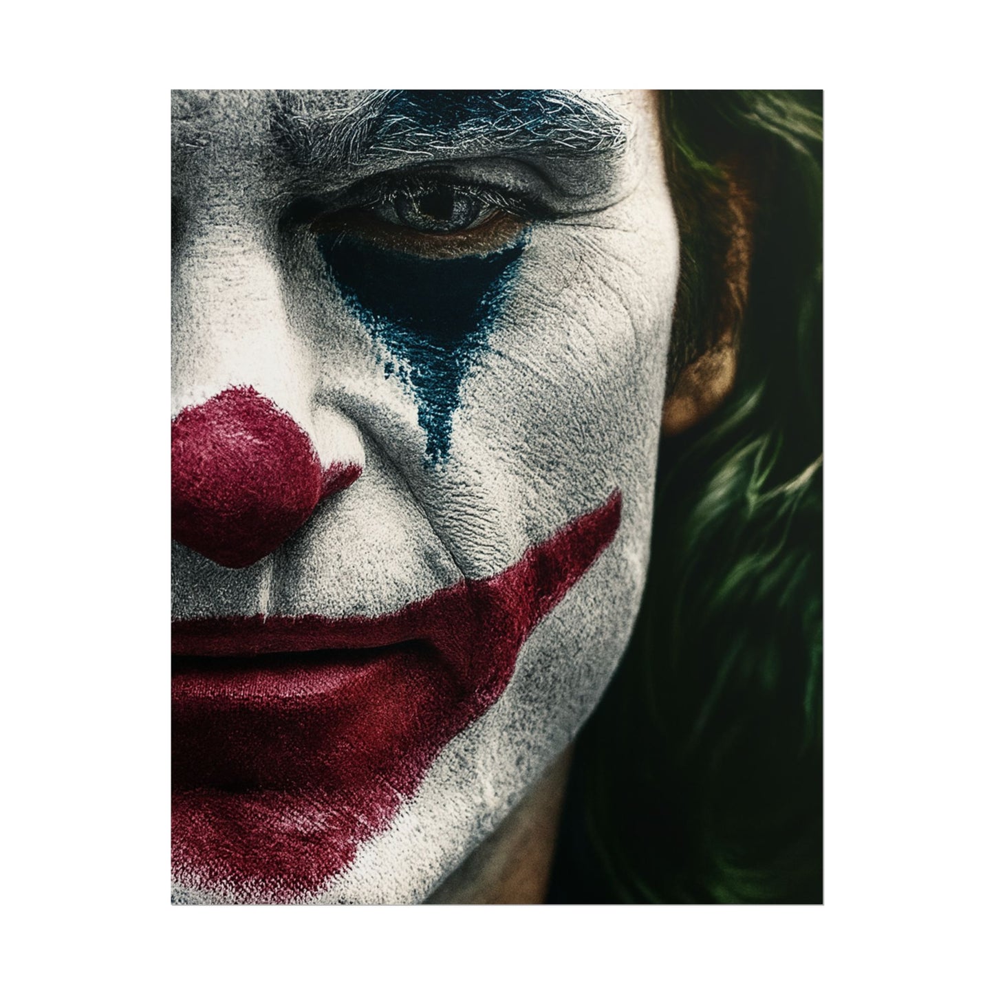 Joker Half Face Poster