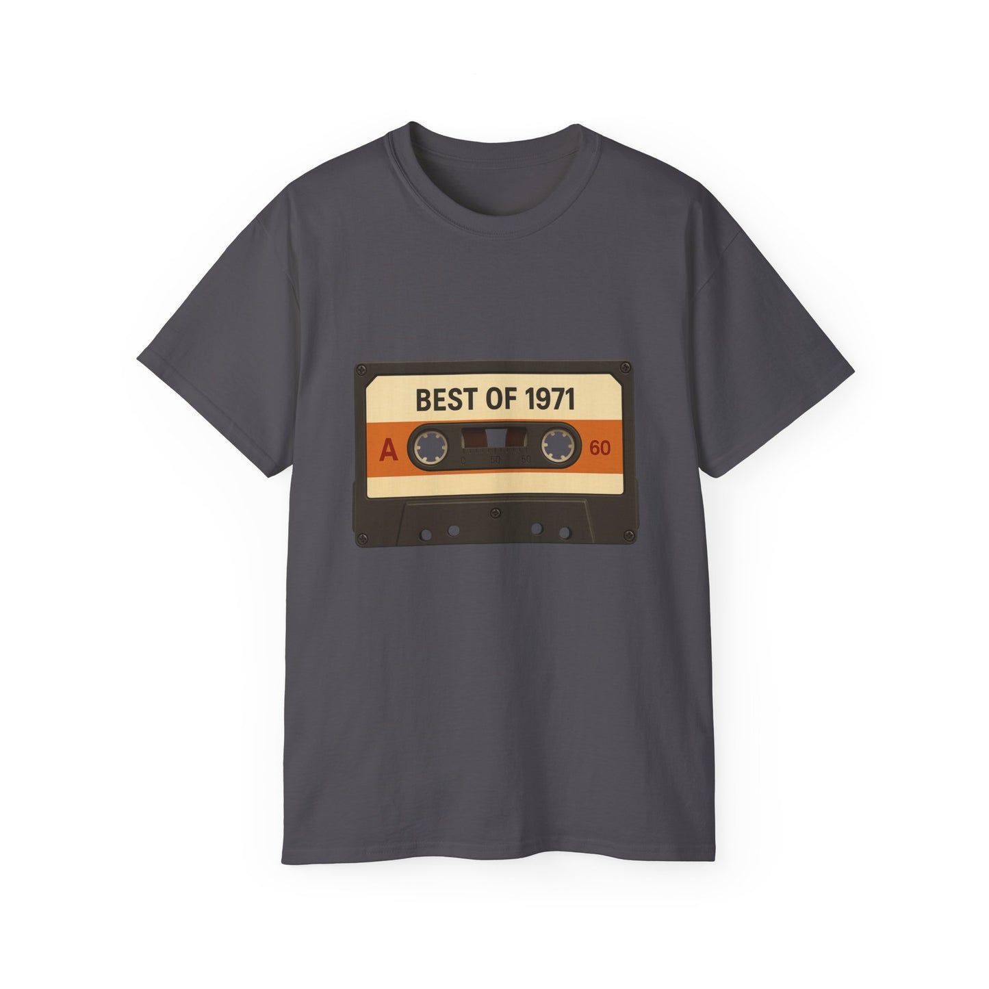 Retro Cassette Tape Best of 1971 T-Shirt