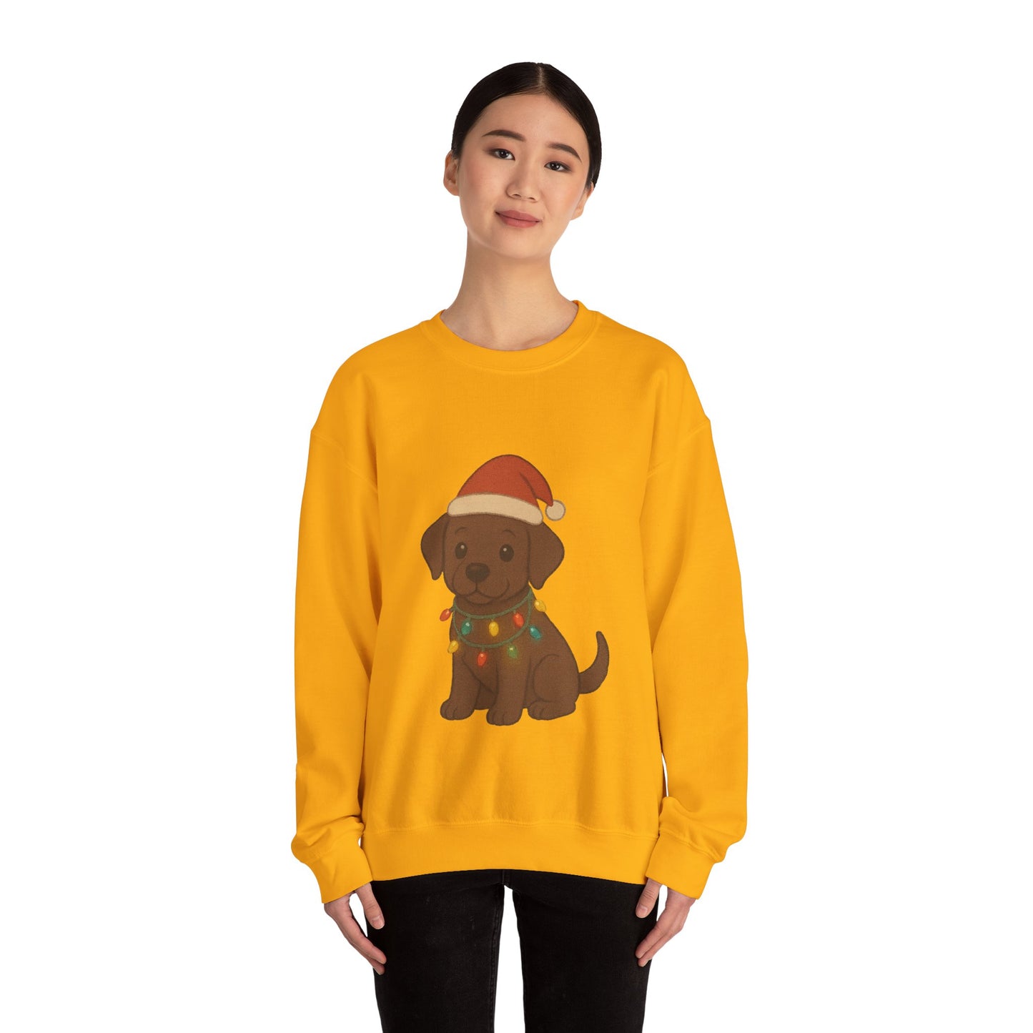 Christmas Chocolate Labrador Sweatshirt
