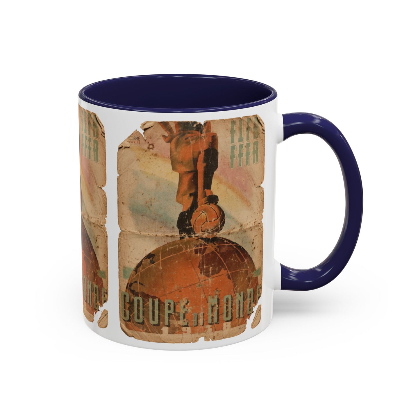 France 1938 World Cup Poster Coffee Mug (11, 15oz)