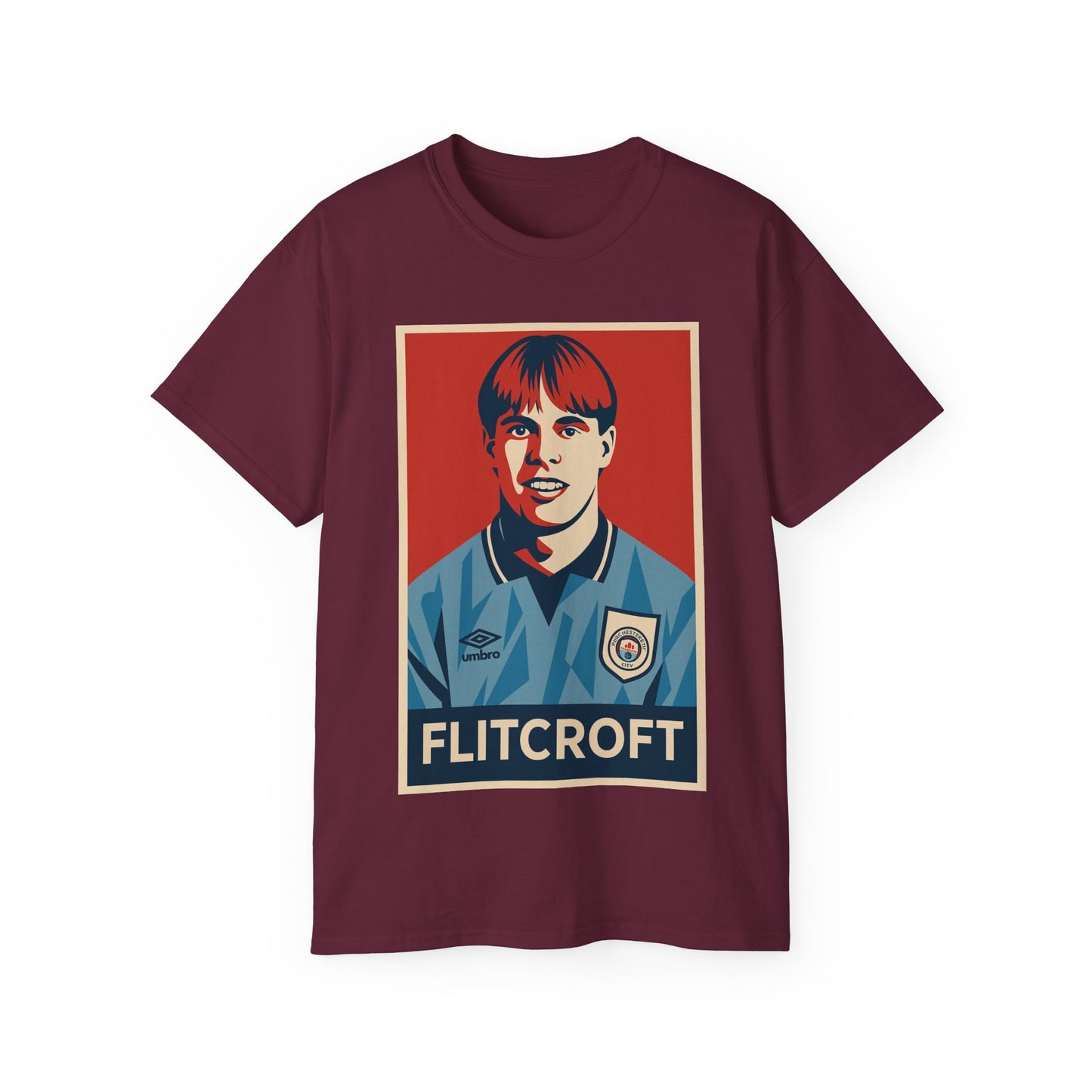 Gary Flitcroft Hope Poster - Manchester City
