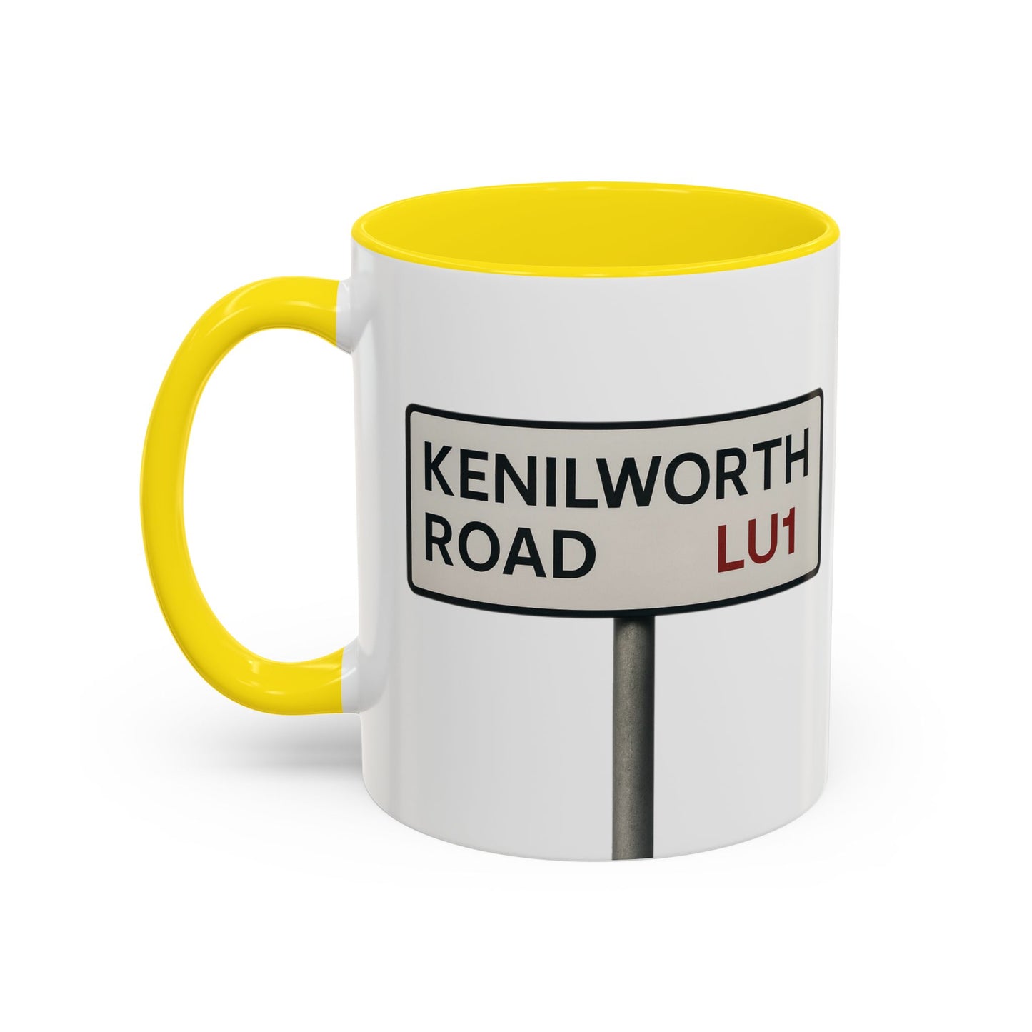 Kenilworth Road Luton Town Road Sign Mug