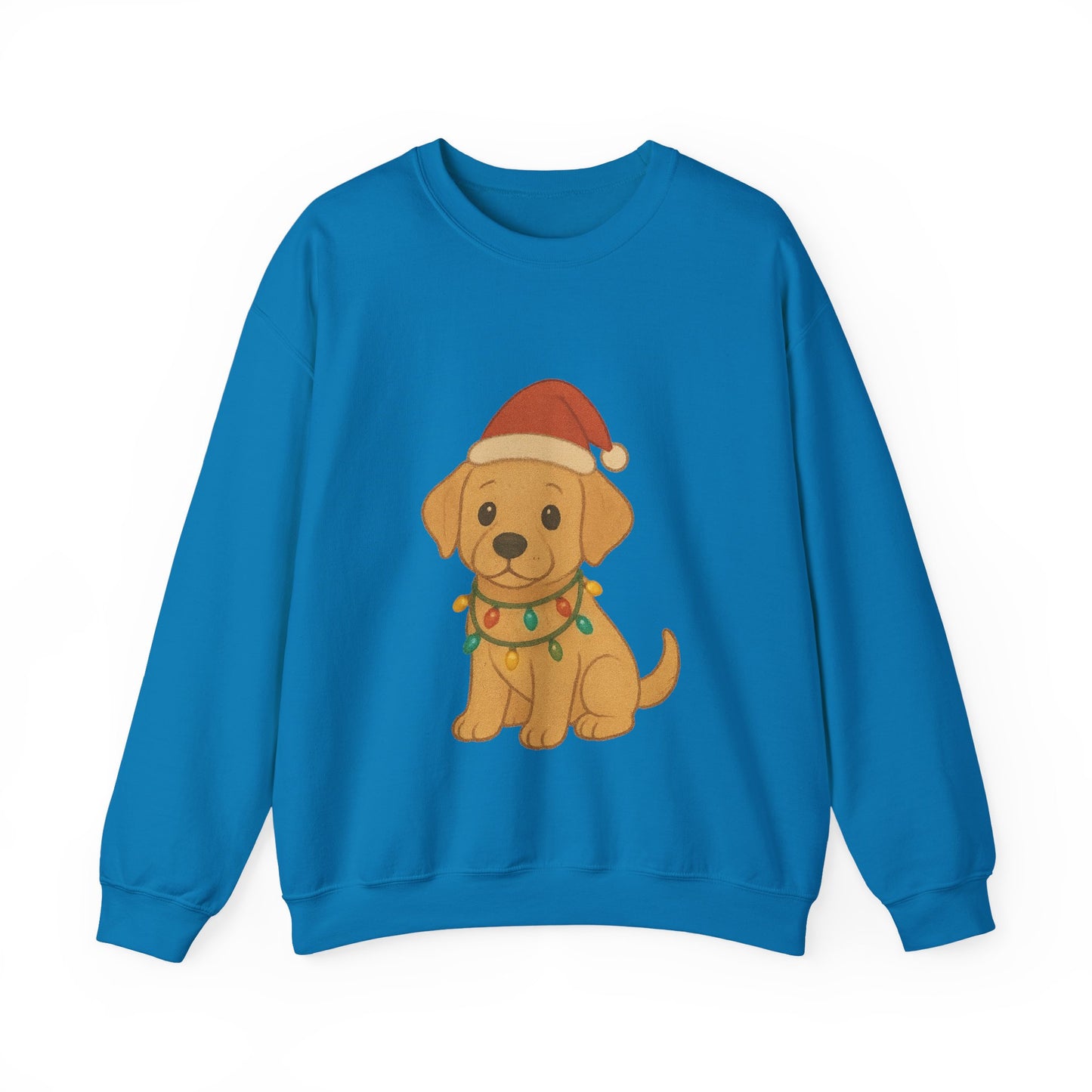 Cute Christmas Labrador Puppy Sweatshirt