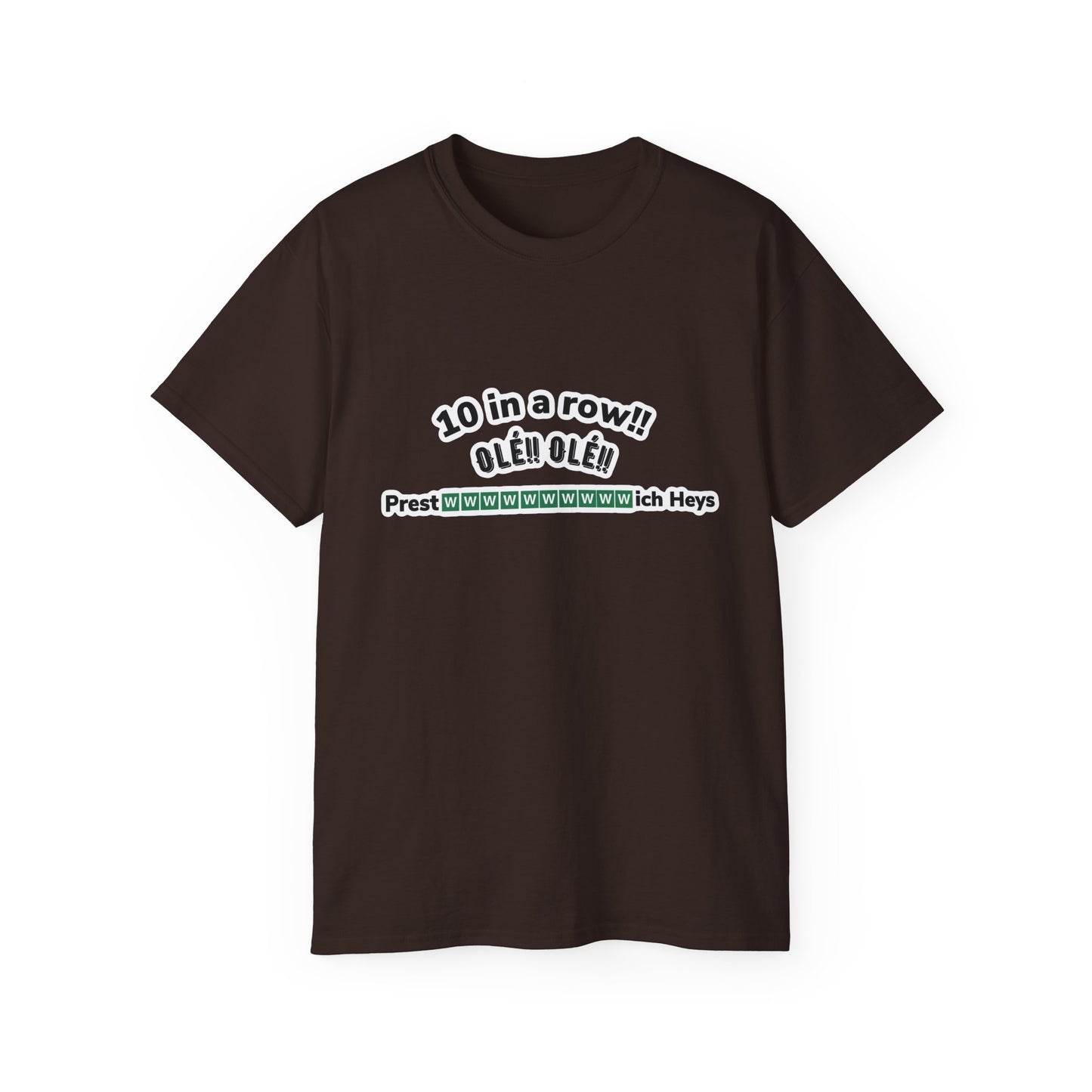 Prestwwwwwwwwwwich Heys Unisex Ultra Cotton Tee