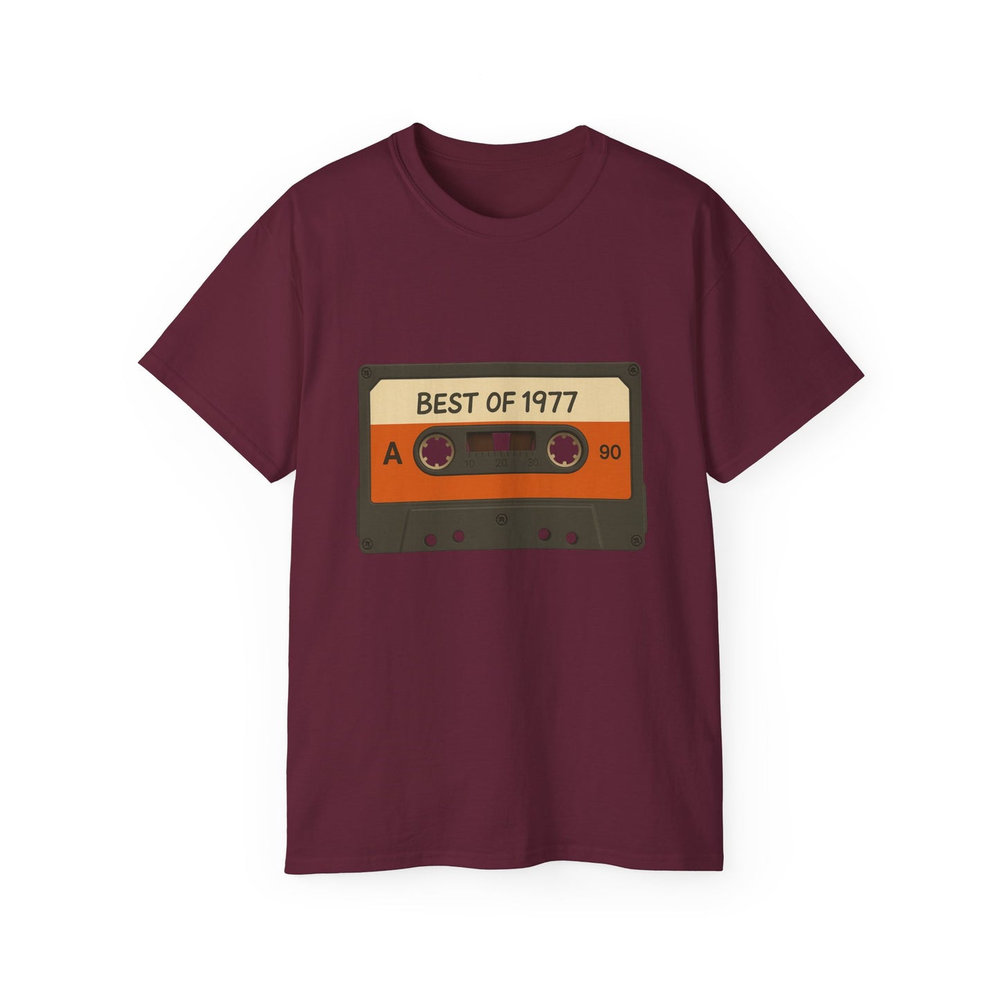 Retro Cassette Tape Best of 1977 T-Shirt