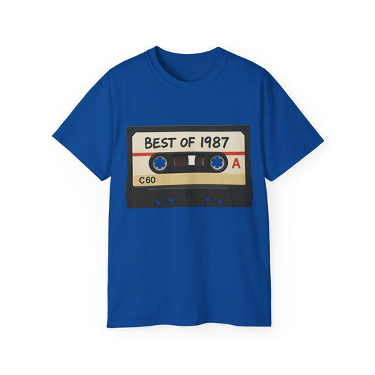 Best of 1987 Retro Cassette T-Shirt