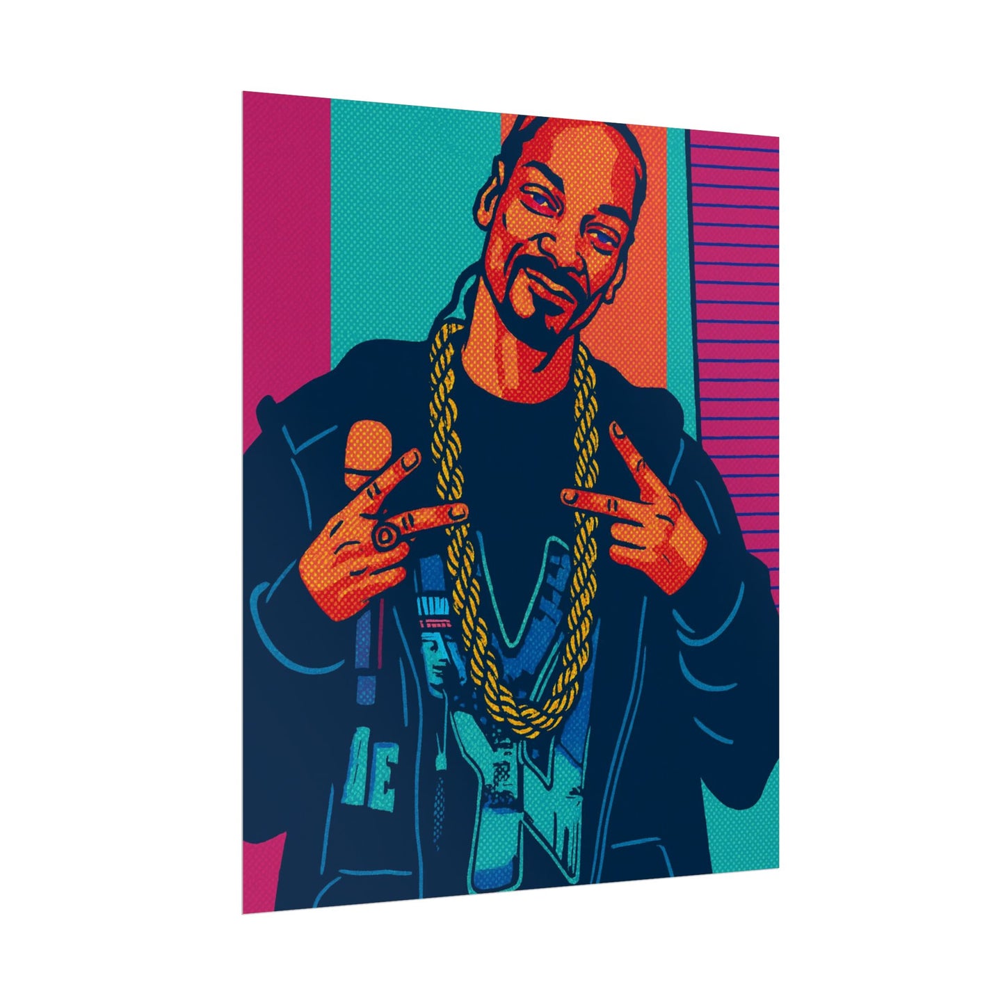 Snoop Dogg Pop Art Poster