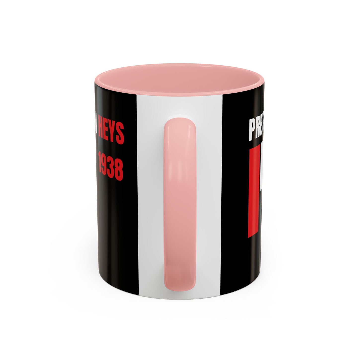 Prestwich Heys Stripes Accent Coffee Mug (11, 15oz)