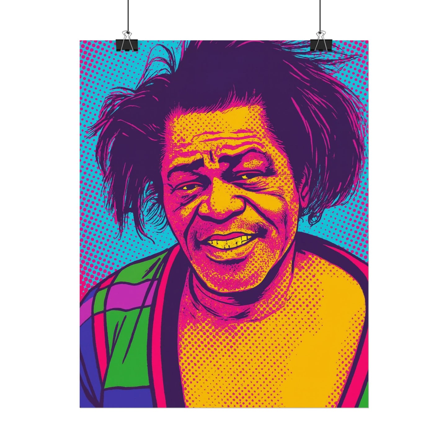 James Brown Pop Art Poster