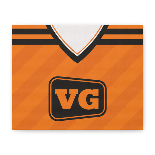 Dundee United 1985-87 Home Shirt Canvas