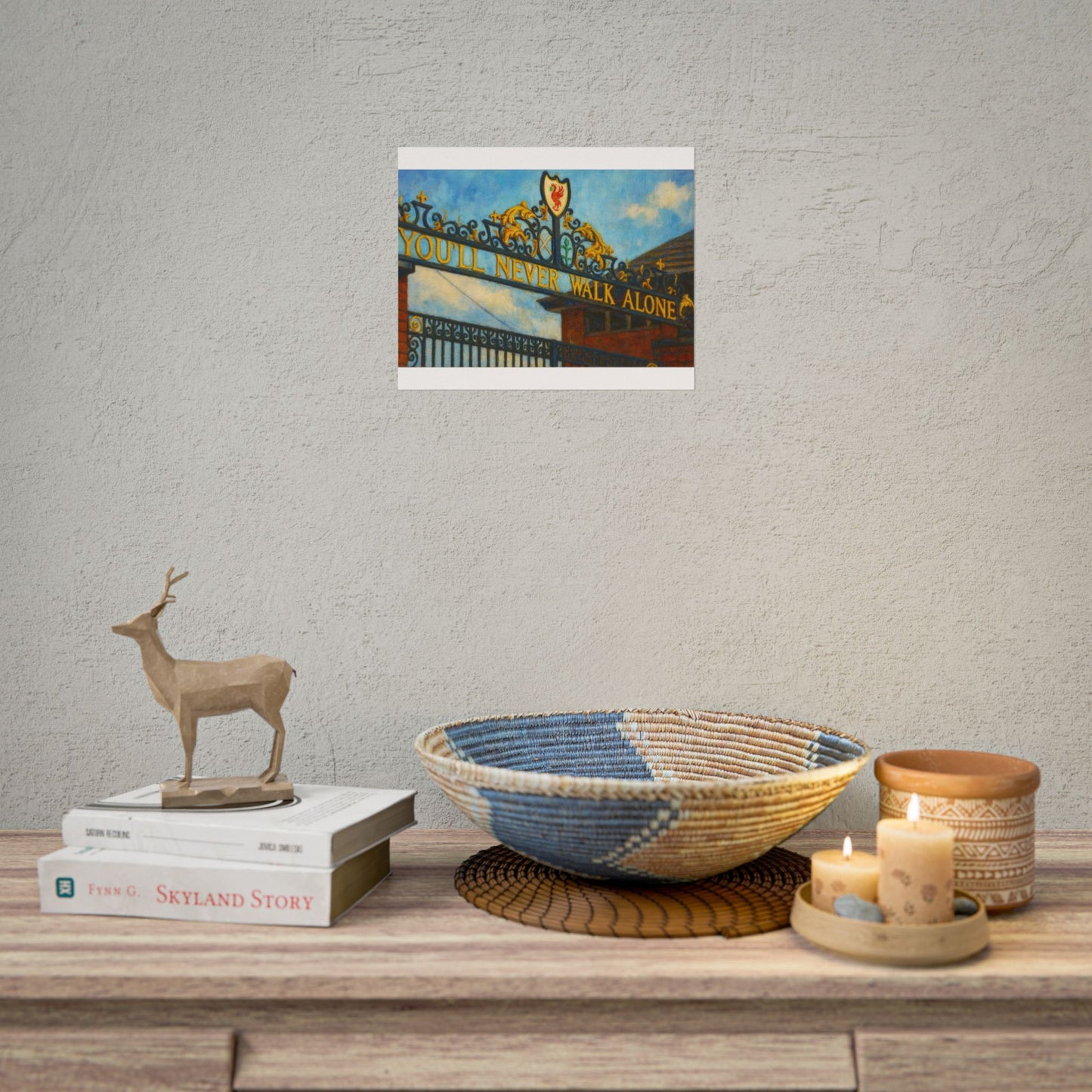 Liverpool FC Shankly Gates Art Poster