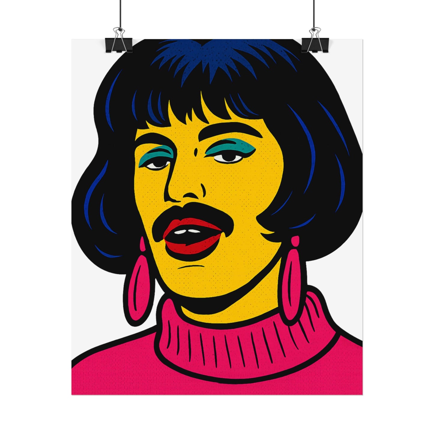 Mercury Pop Art I Want To Break Free Poster