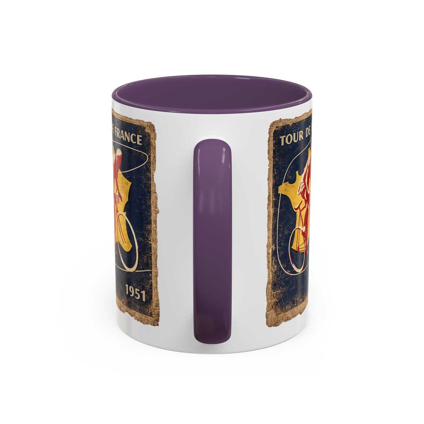 Tour de France 1951 Poster  Coffee Mug (11, 15oz)