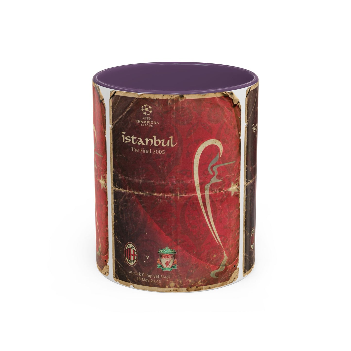 2005 UCL Final Liverpool AC Milan Poster Coffee Mug (11, 15oz)