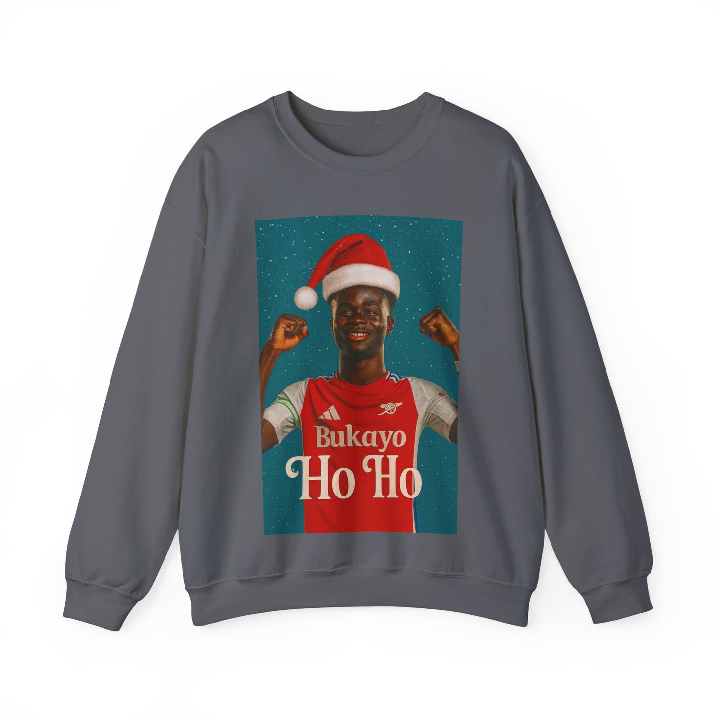 Bukayo Saka Arsenal Christmas Jumper