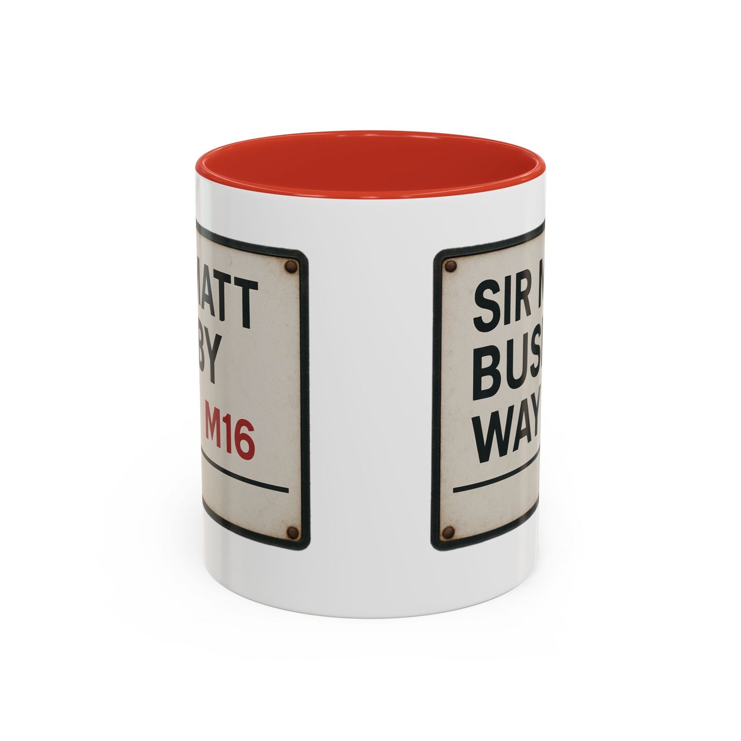 Sir Matt Busby Way Manchester United Mug