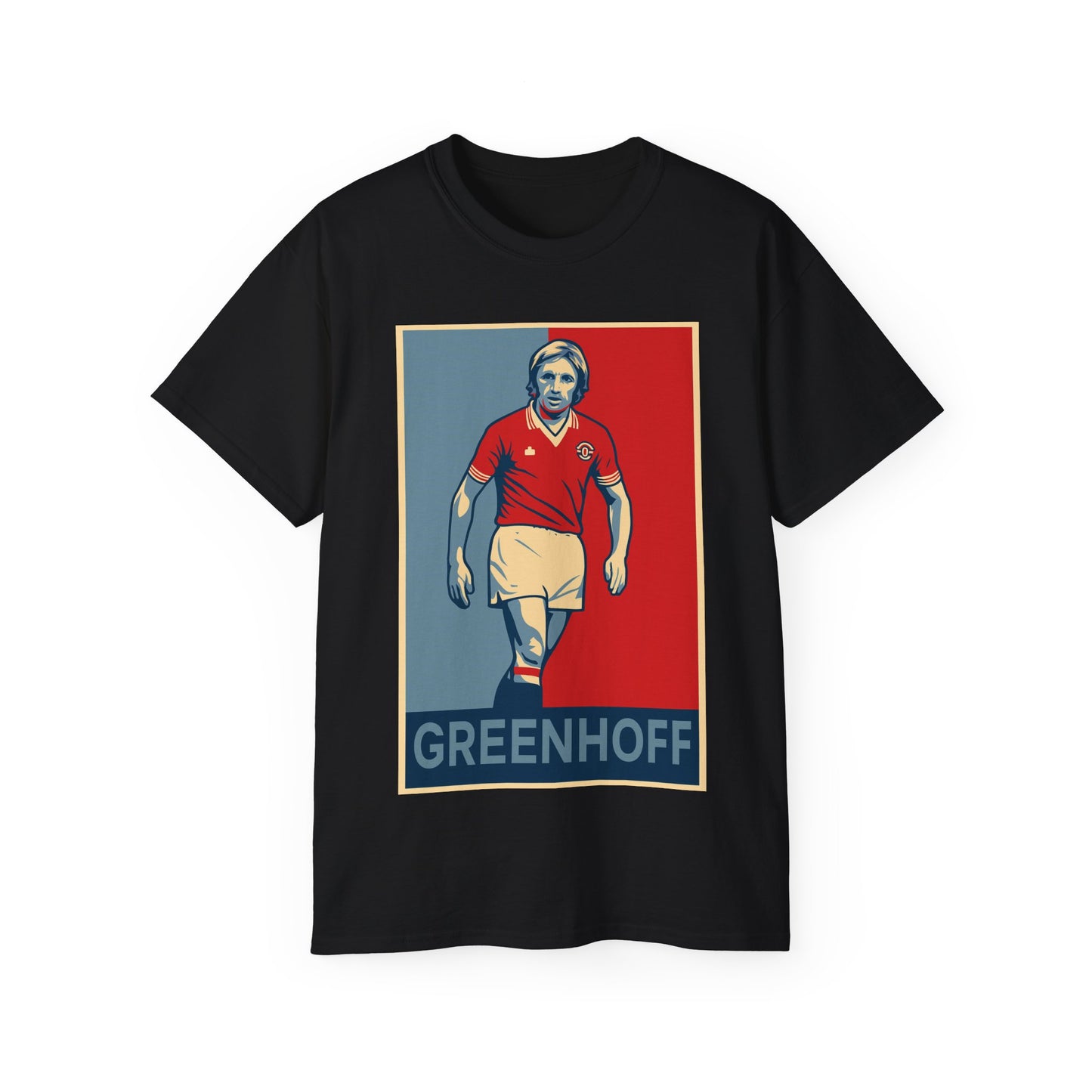 Jimmy Greenhoff Hope Home T-Shirt - Manchester United
