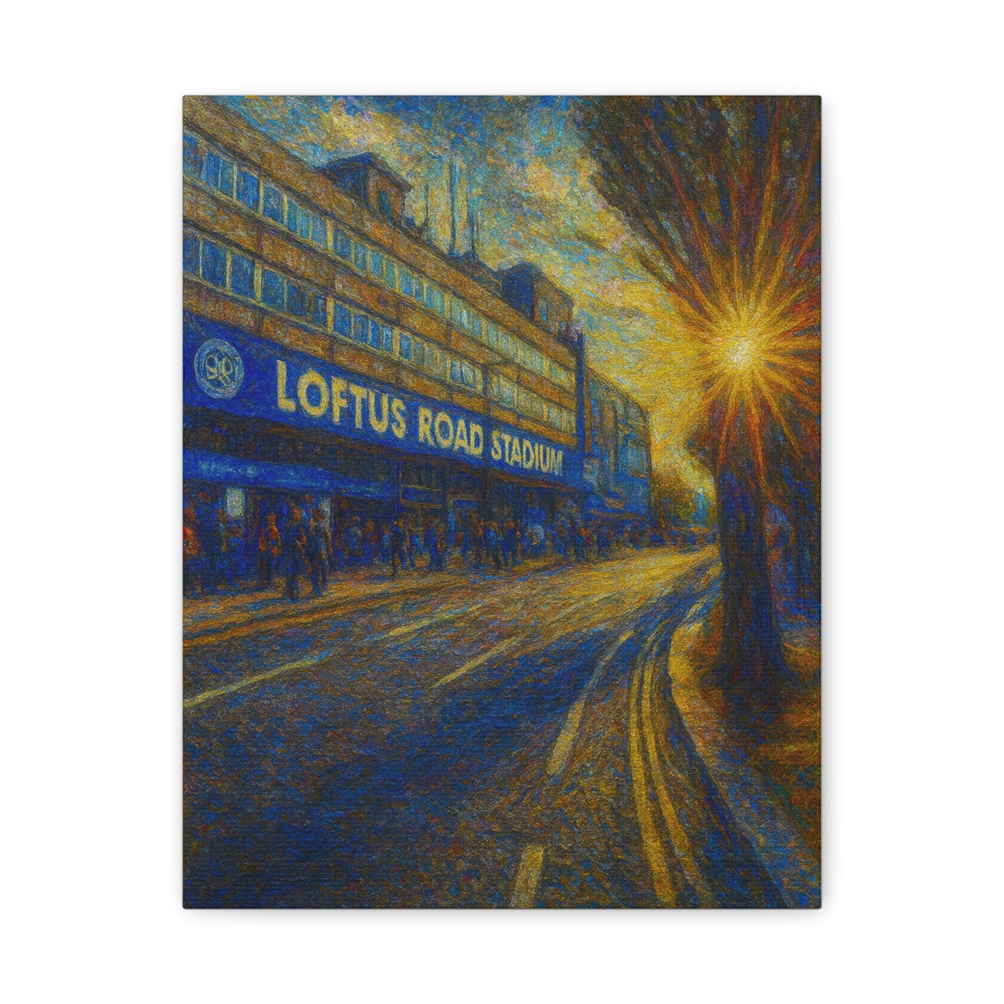 Queens Park Rangers Loftus Road Stadium Canvas Print