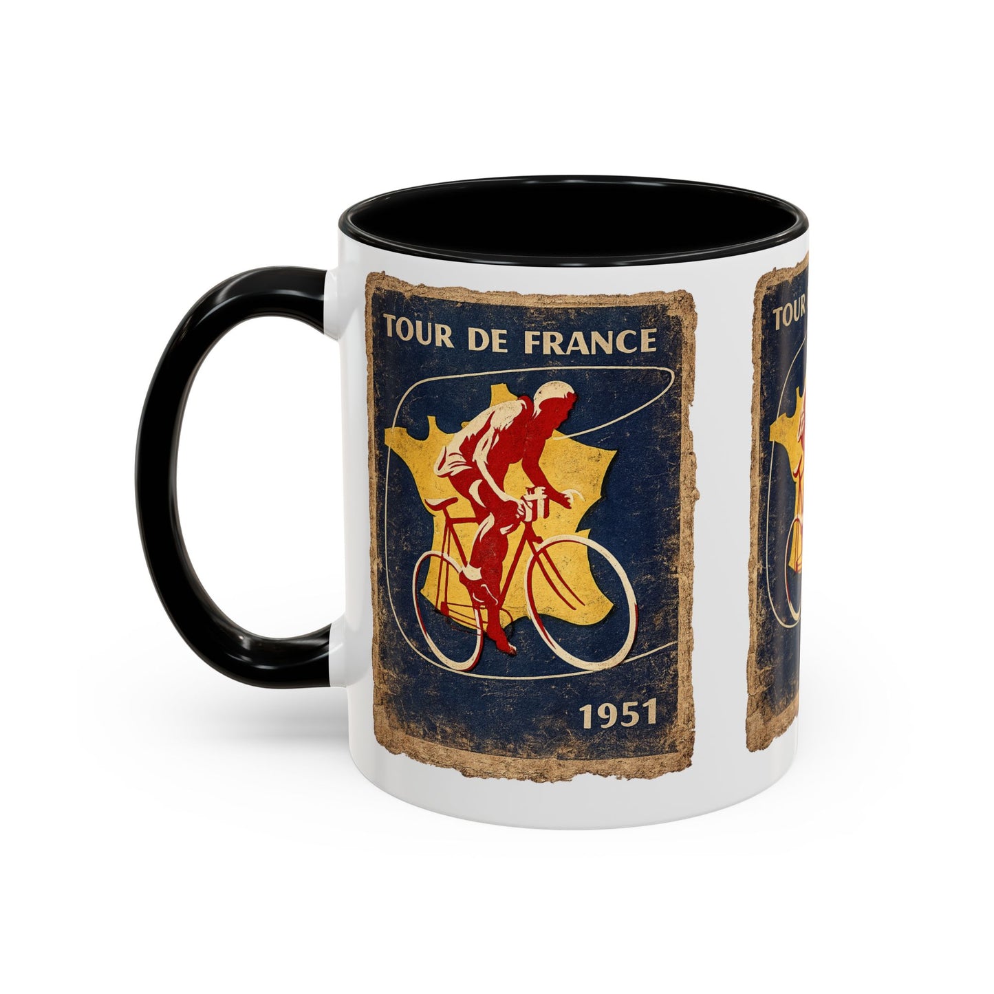Tour de France 1951 Poster  Coffee Mug (11, 15oz)