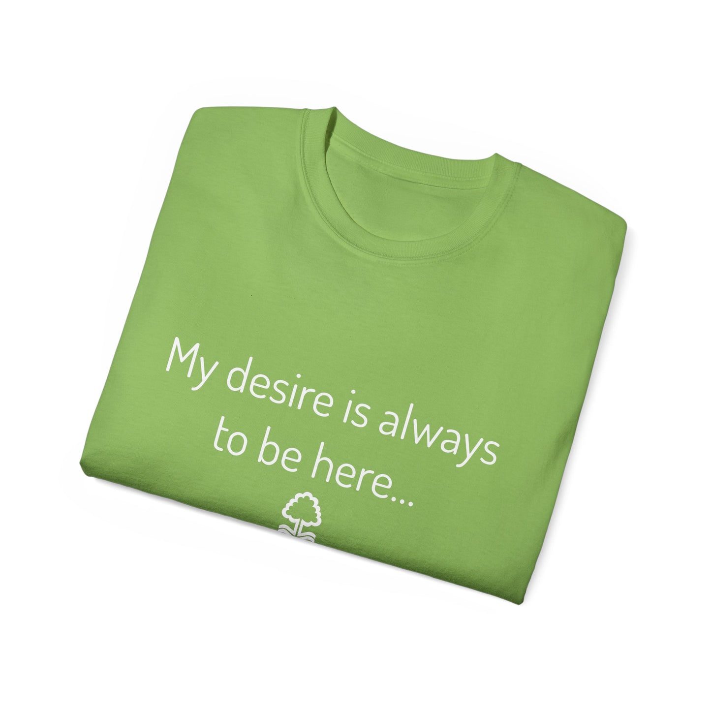My Desire Is Always to Be Here Nottingham Forest T-Shirt