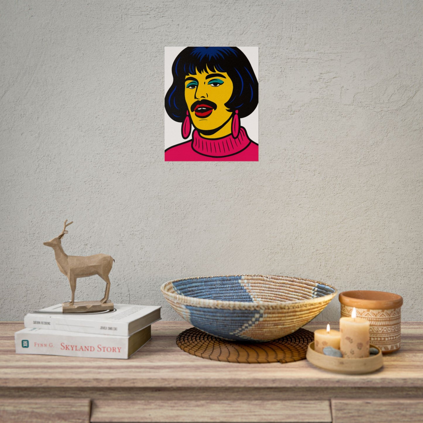 Mercury Pop Art I Want To Break Free Poster