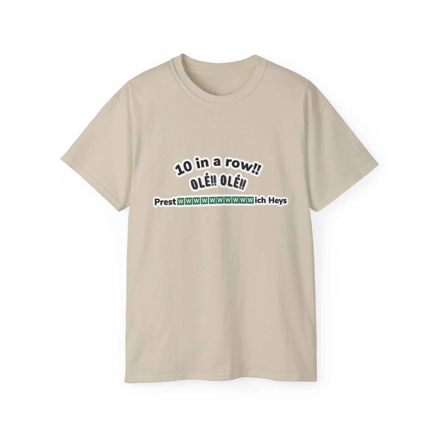 Prestwwwwwwwwwwich Heys Unisex Ultra Cotton Tee