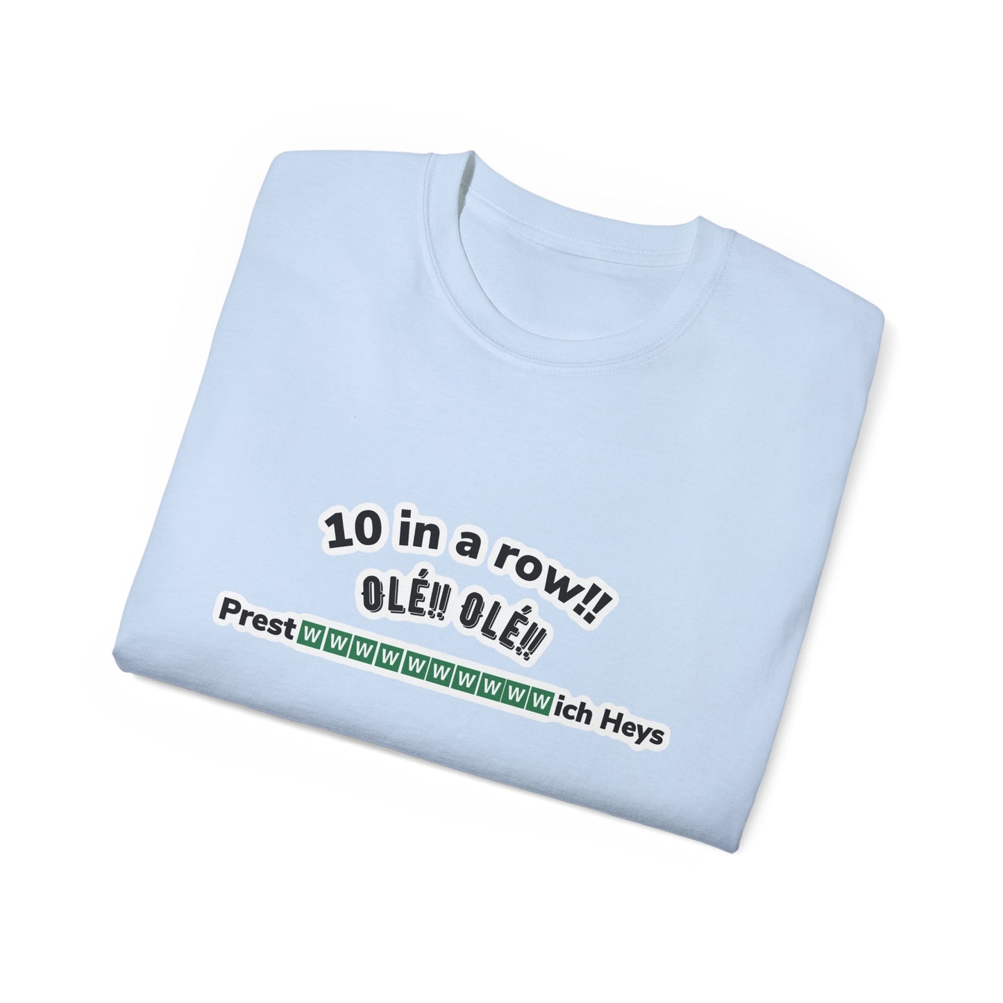 Prestwwwwwwwwwwich Heys Unisex Ultra Cotton Tee