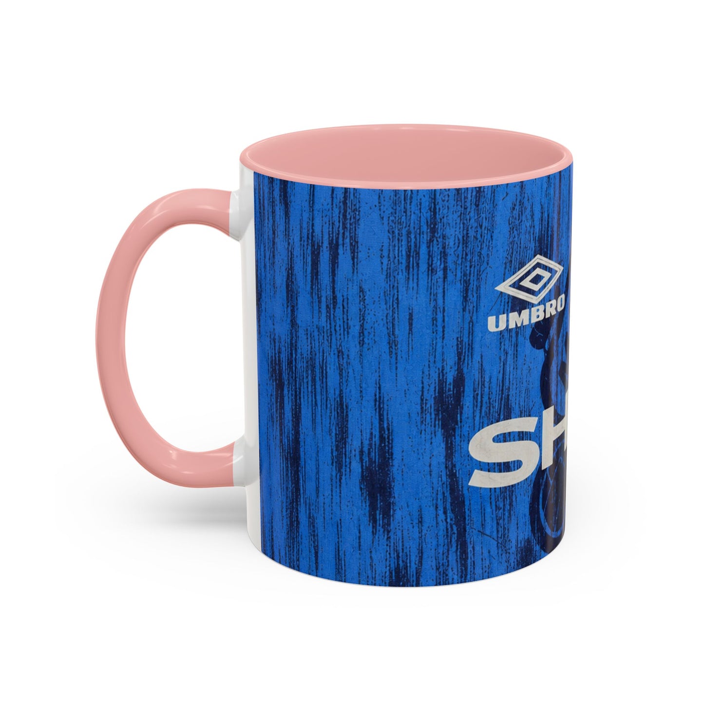 Manchester United 1992-93 Away Shirt Accent Coffee Mug (11, 15oz)
