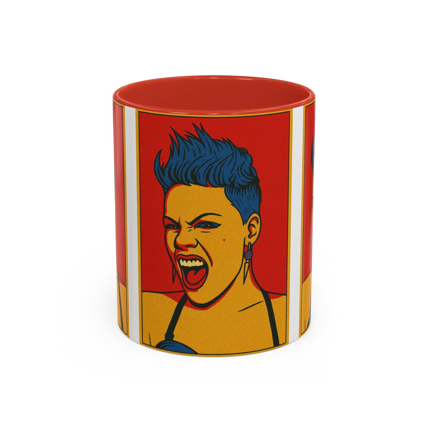 Pink Pop Art Mug