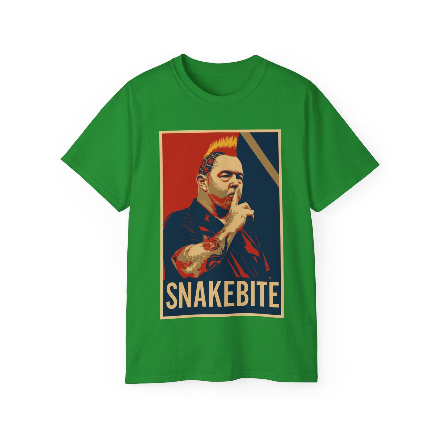 Peter Wright Snakebite Shhh Darts T-Shirt