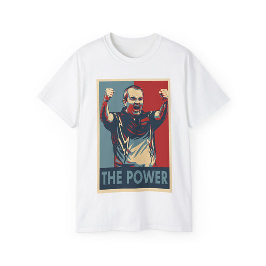 Phil The Power Taylor Arms Up