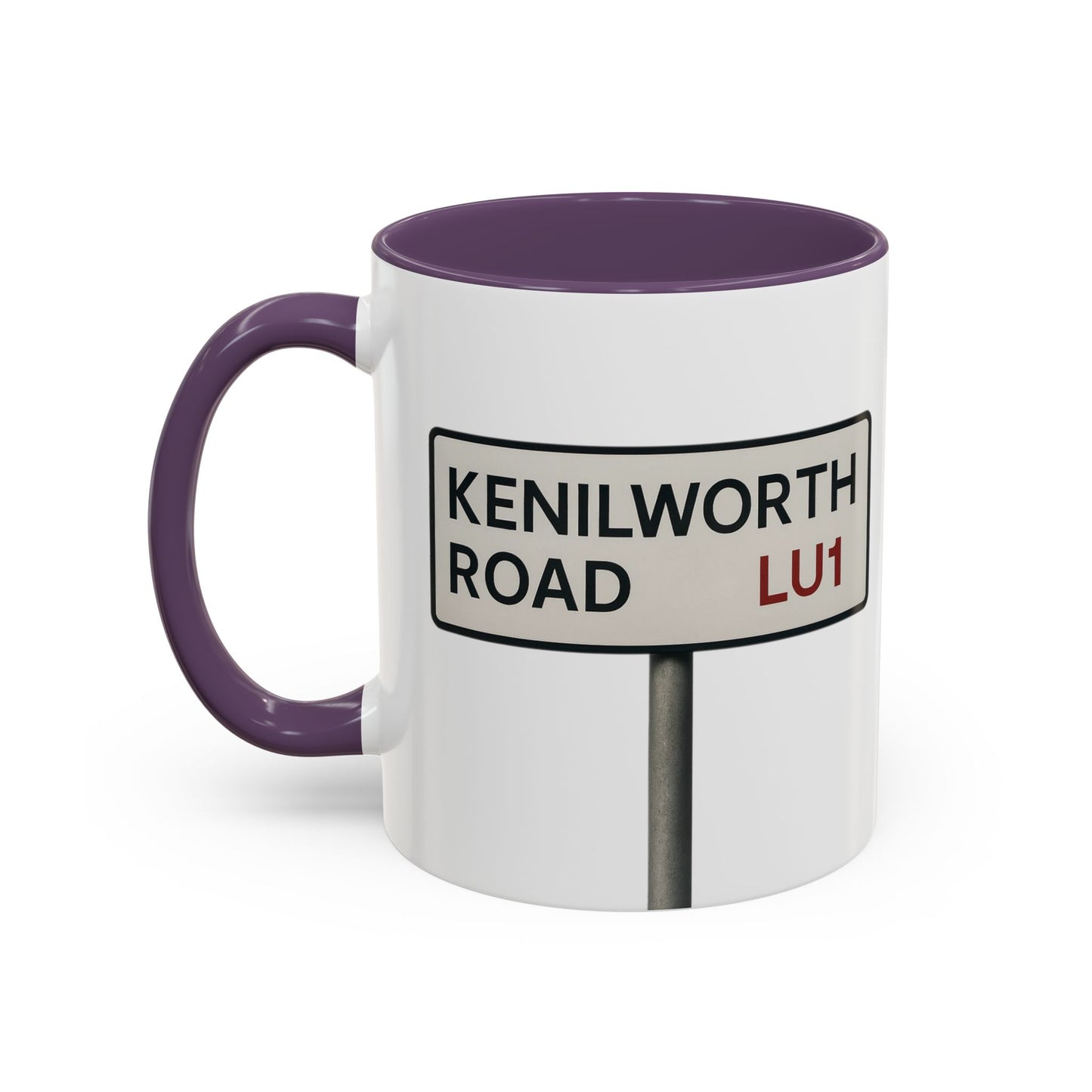 Kenilworth Road Luton Town Road Sign Mug