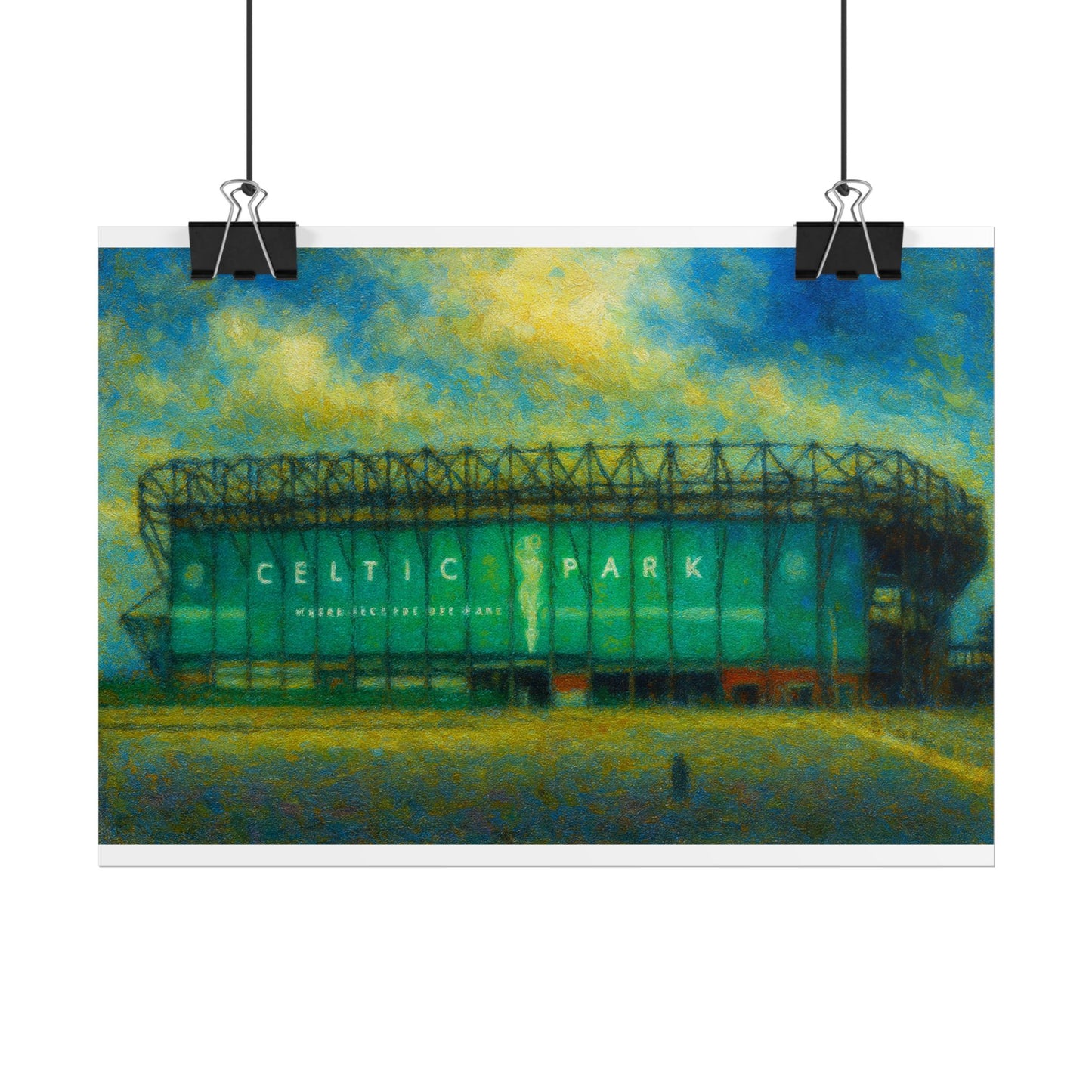 Celtic FC Celtic Park Art Print Poster