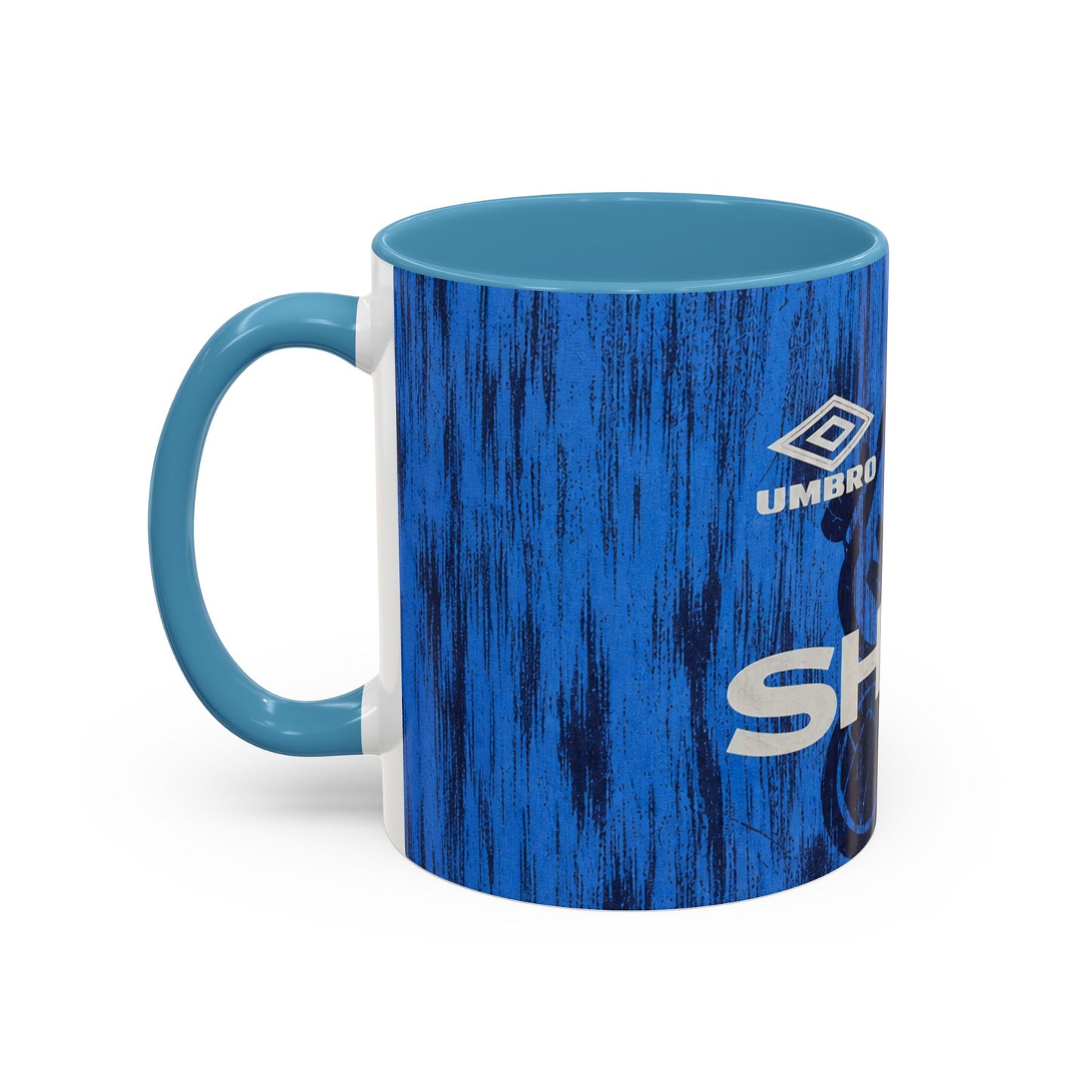 Manchester United 1992-93 Away Shirt Accent Coffee Mug (11, 15oz)