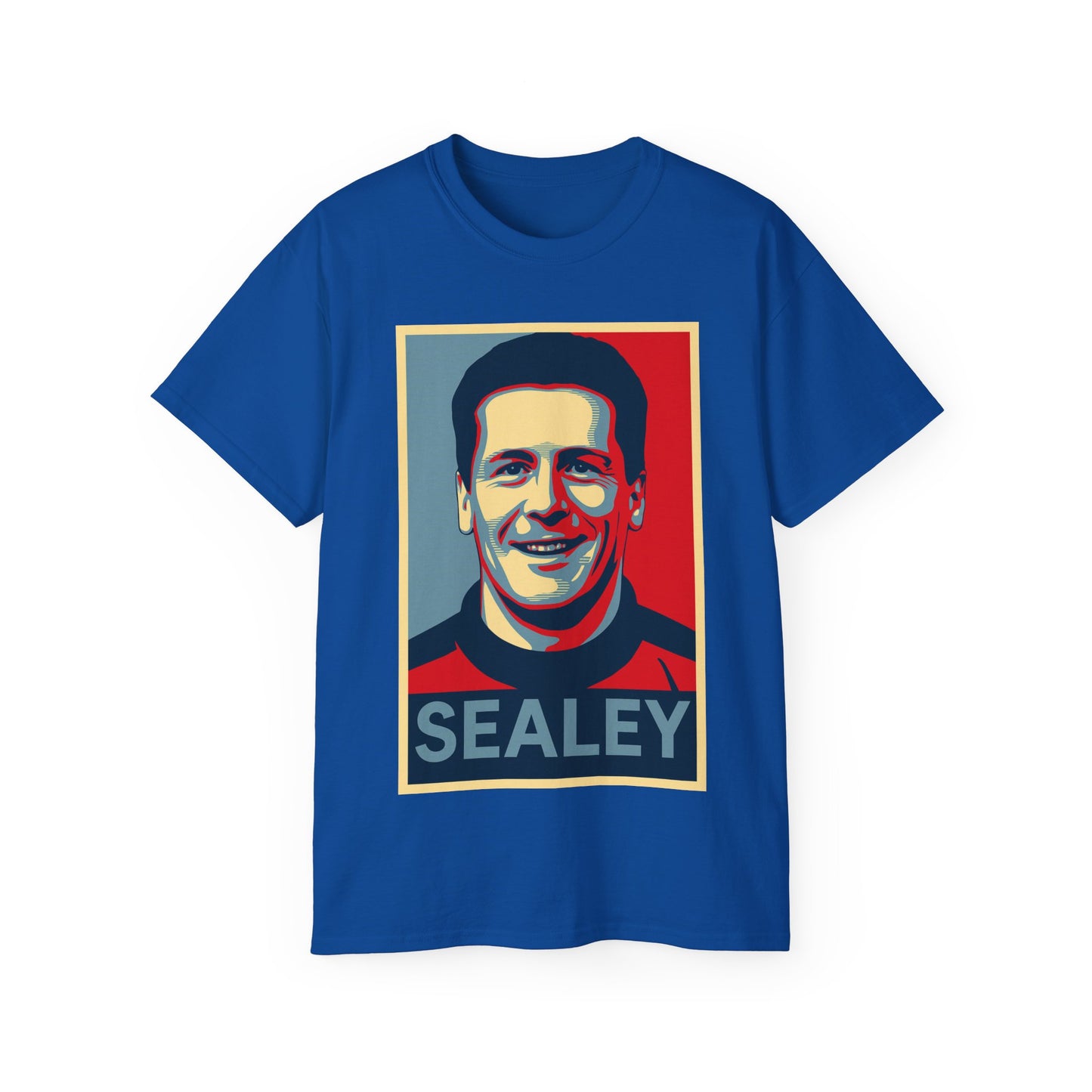 Les Sealey Hope Poster T-Shirt - Manchester United Luton Town