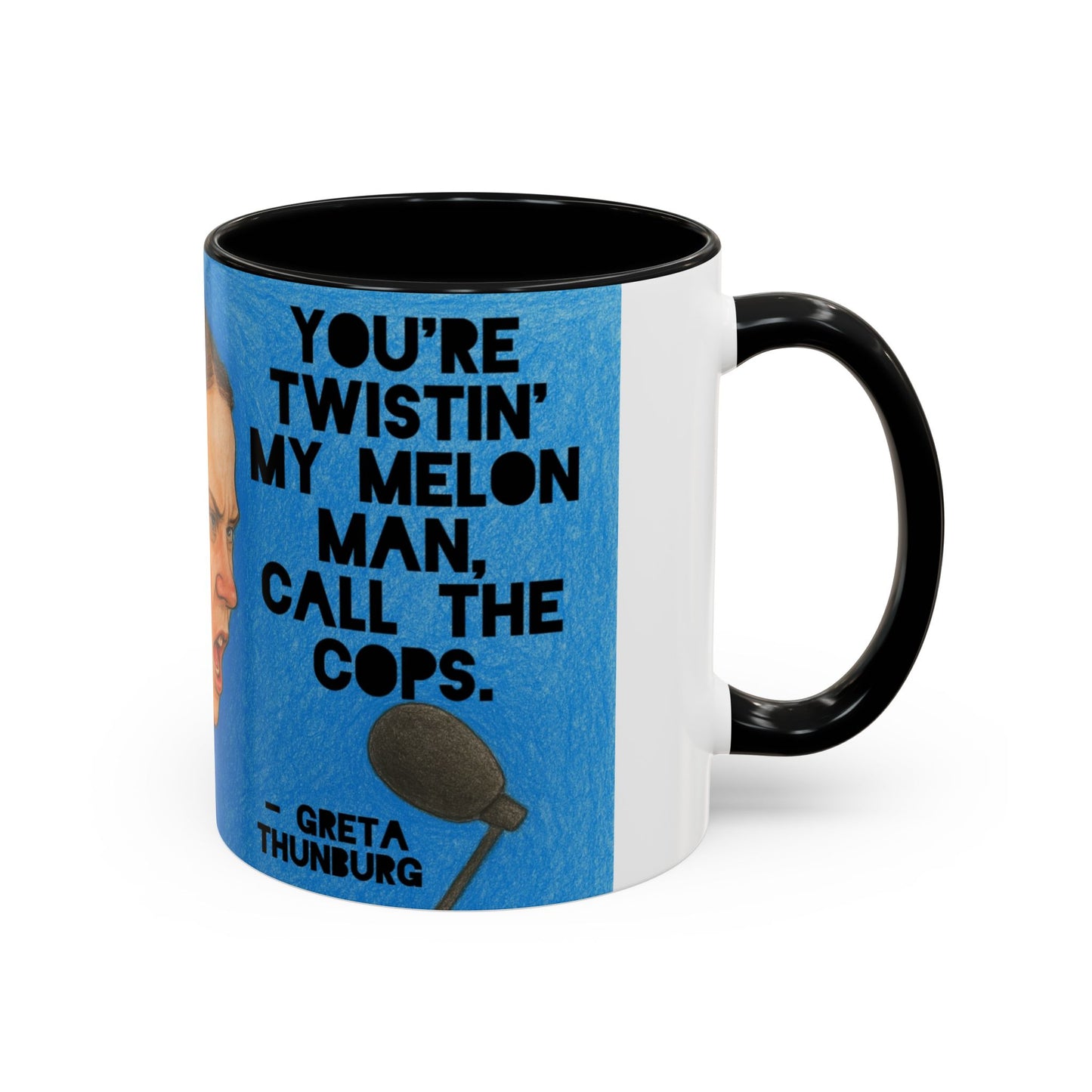 Greta Thunberg Happy Mondays Step On Mug