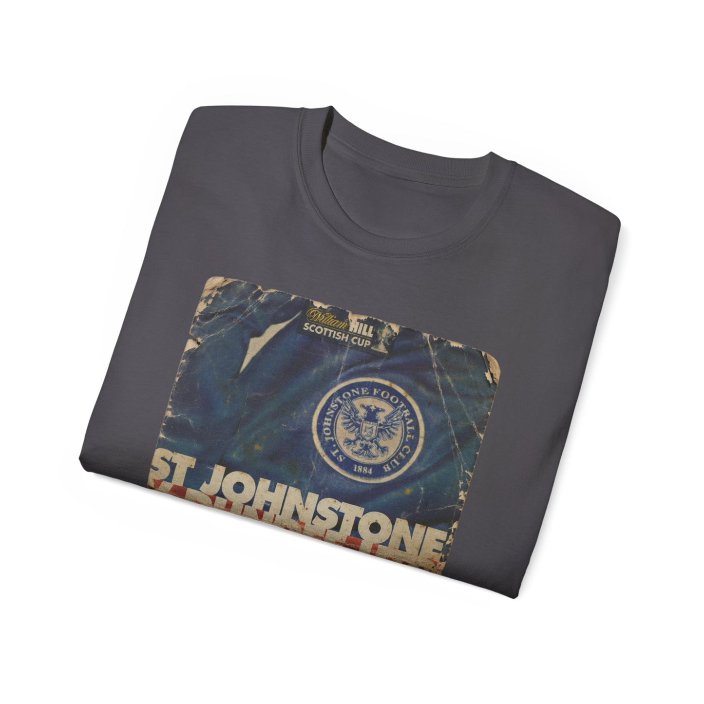 2014 Scottish Challenge Cup Final Dundee United St Johnstone Programme Poster Unisex Ultra Cotton Tee