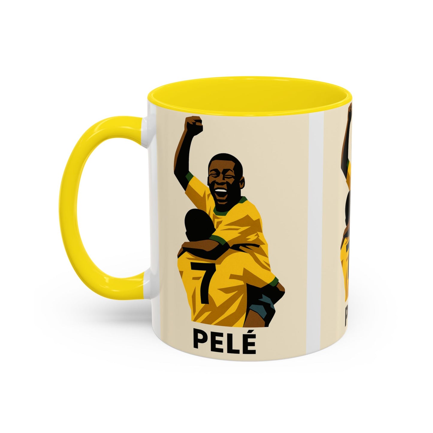 Pelé Celebration Coffee Mug - Brazil