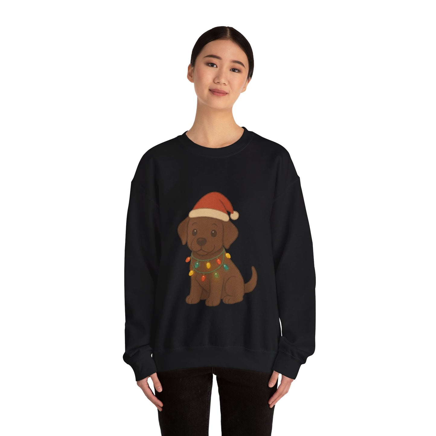 Christmas Chocolate Labrador Sweatshirt
