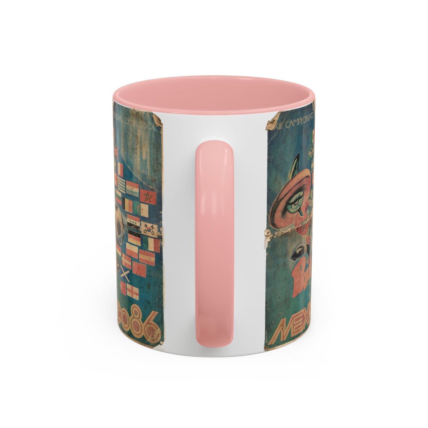 Mexico 86 Poster Pique Kick Coffee Mug (11, 15oz)