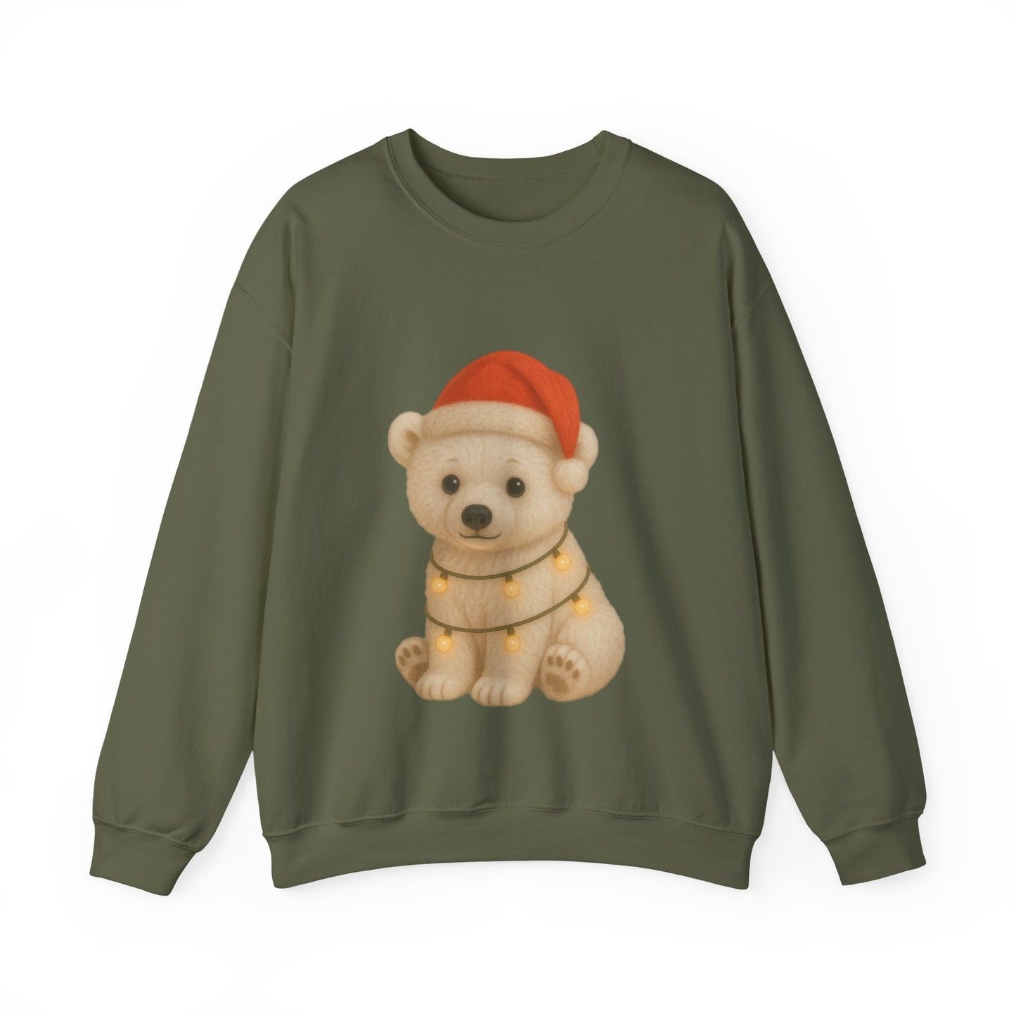 Cozy Christmas Polar Bear Sweatshirt