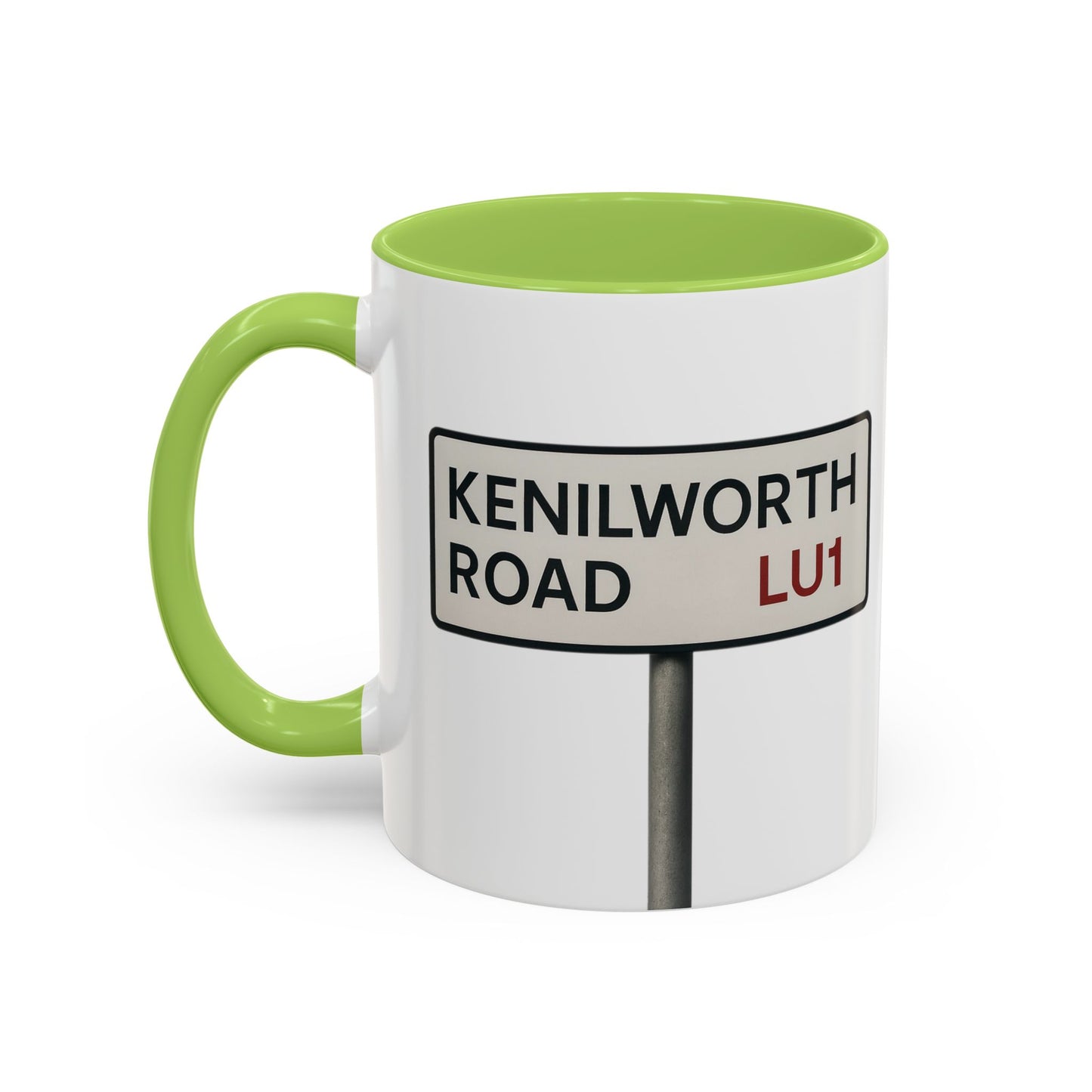 Kenilworth Road Luton Town Road Sign Mug