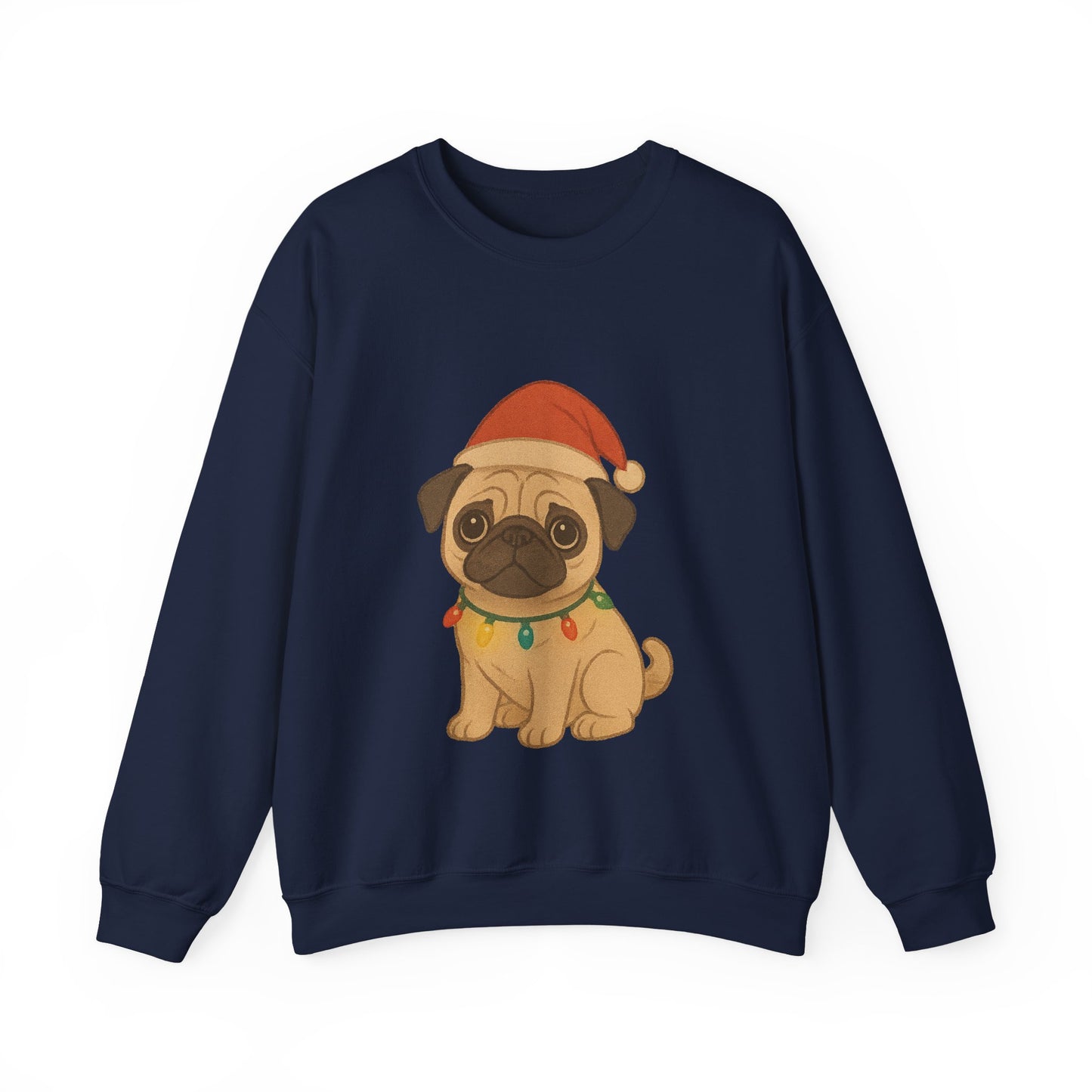 Christmas Pug Puppy Jumper