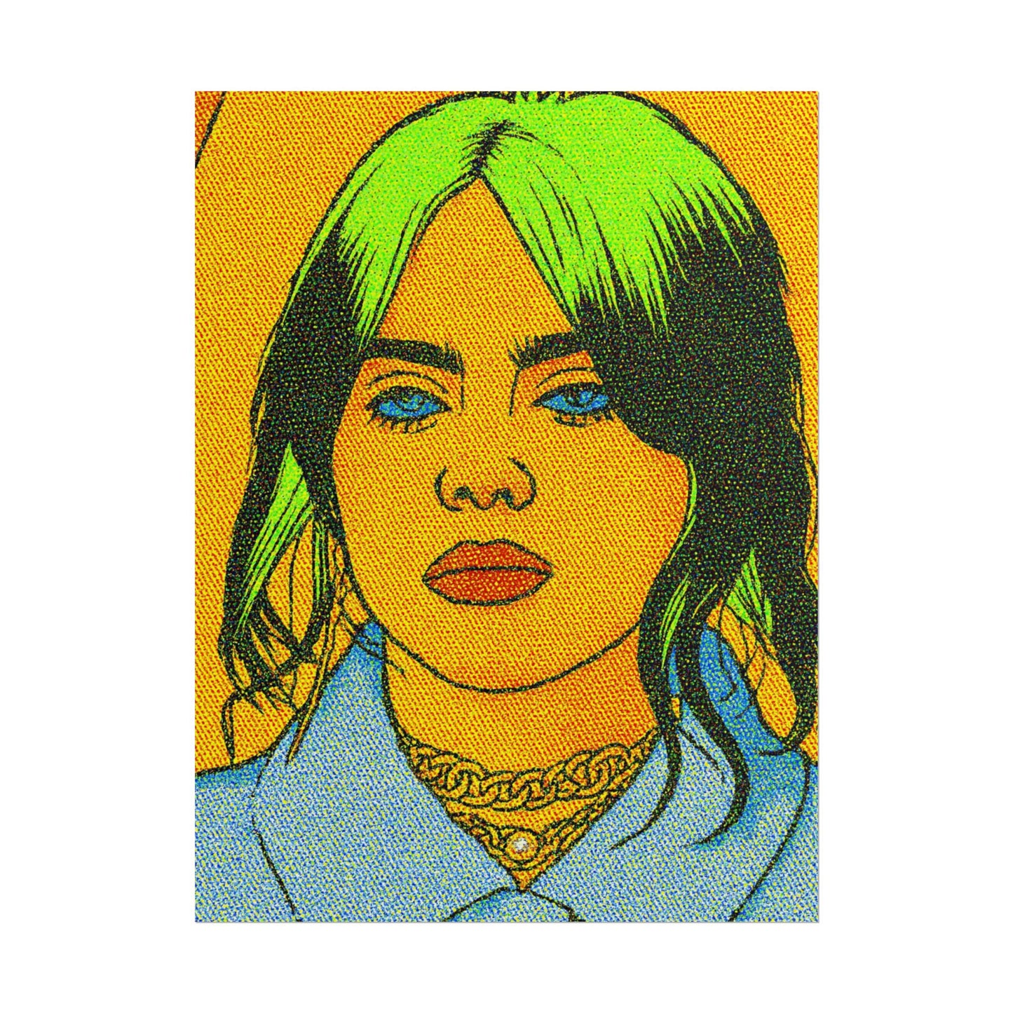 Billie Pop Art Poster