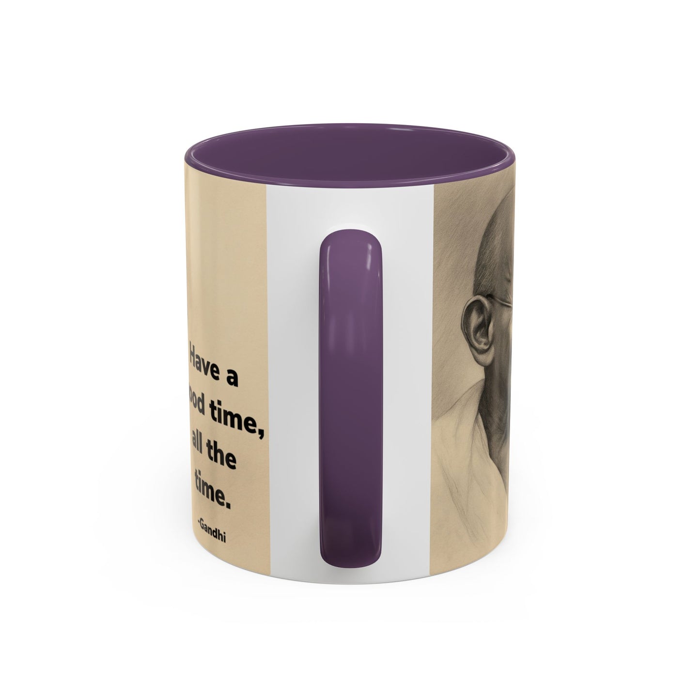 Inspirational Gandhi Quote Mug