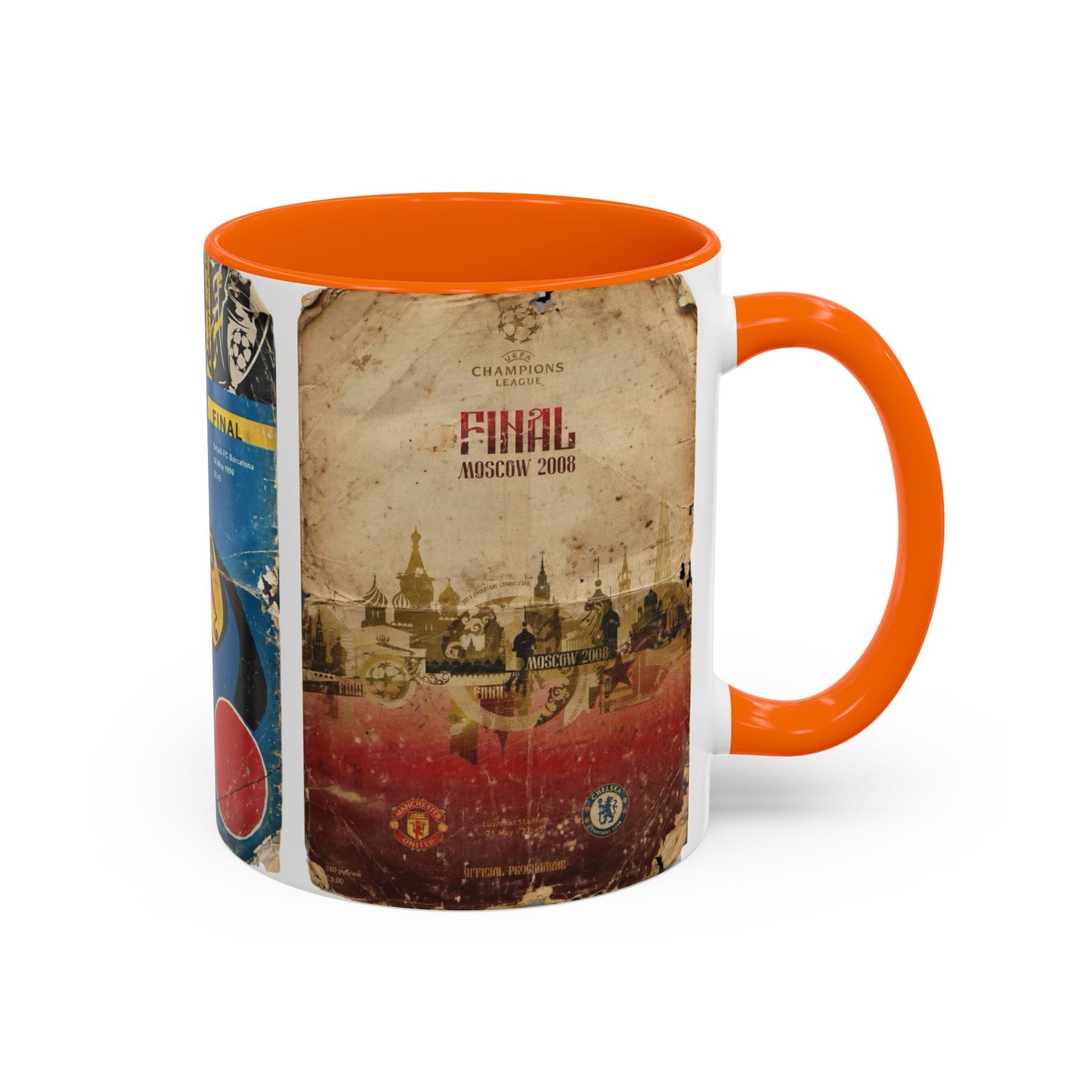 Manchester United European Cup Champions League Poster Coffee Mug (11, 15oz)