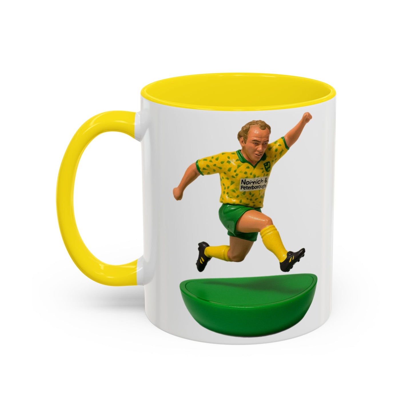 Jeremy Goss Subbuteo Mug - Norwich City