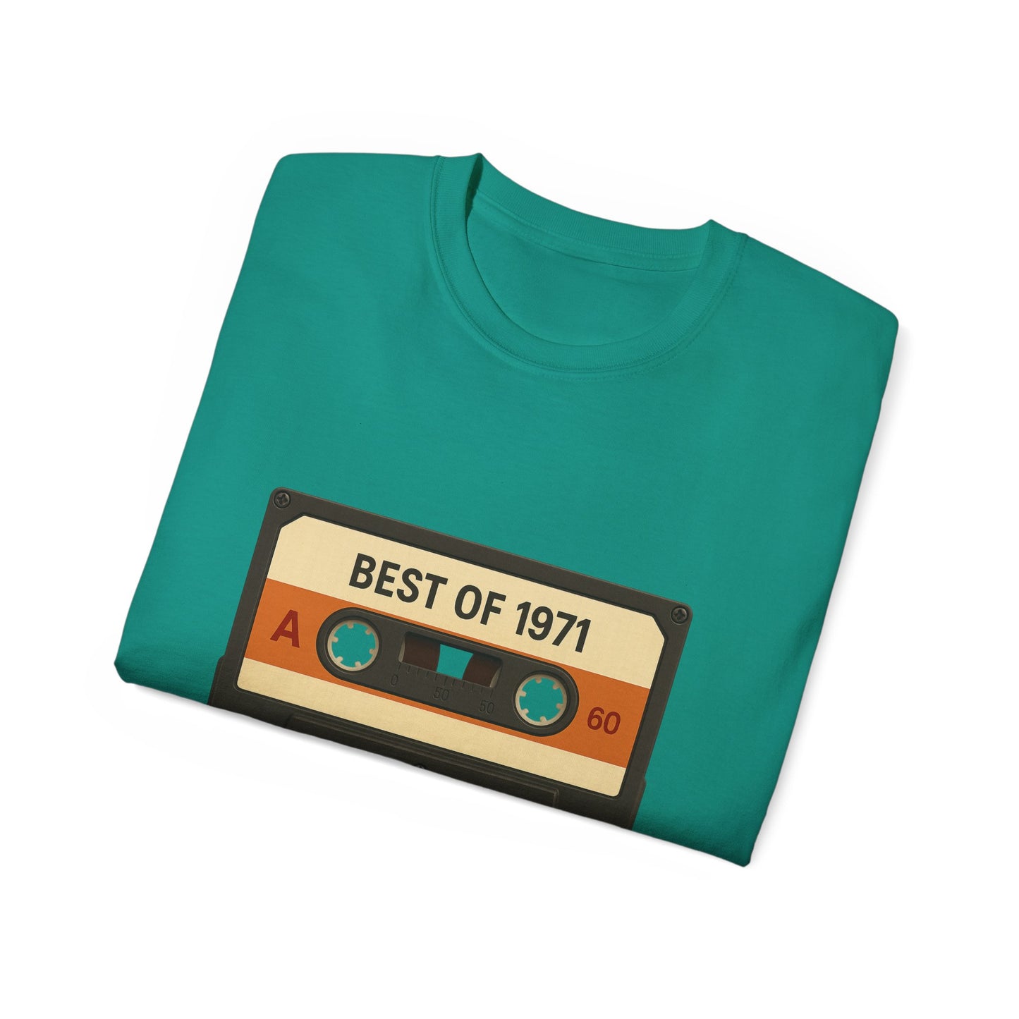 Retro Cassette Tape Best of 1971 T-Shirt